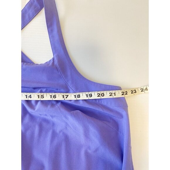 ATHLETA Arrival Dress Size 1X Dark Adonis Blue Lightweight Maxi Long Lagenlook - Picture 13 of 15